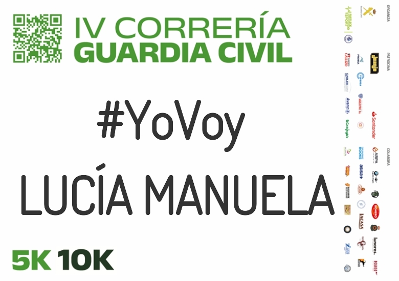 #YoVoy - LUCÍA MANUELA (IV CORRERÍA GUARDIA CIVIL ZARAGOZA 2023)