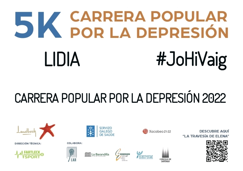 #YoVoy - LIDIA (CARRERA POPULAR POR LA DEPRESIÓN 2022)