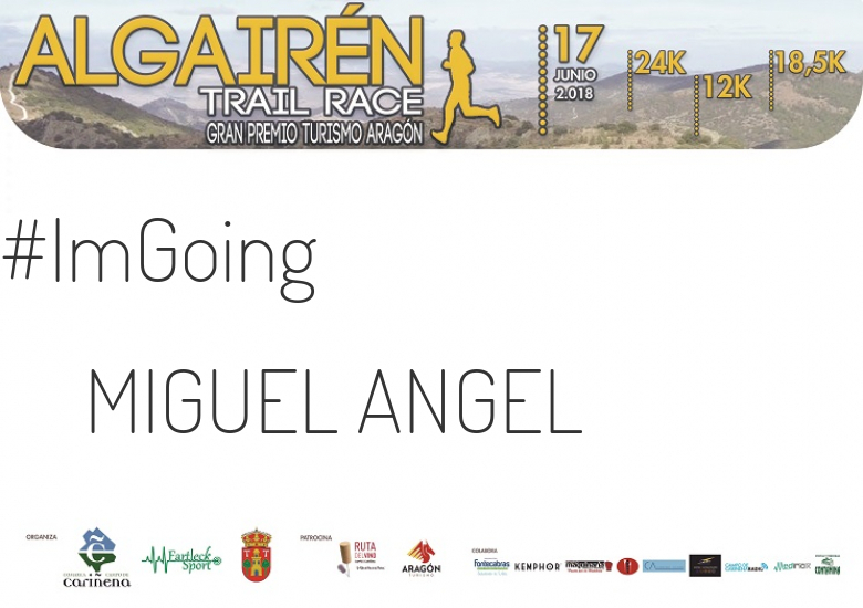 #EuVou - MIGUEL ANGEL (ALGAIREN TRAIL RACE  2018 )