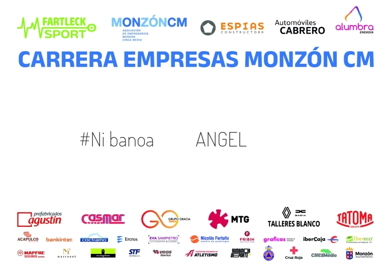 #YoVoy - ANGEL (I CARRERA EMPRESAS MONZÓN CM 2024)