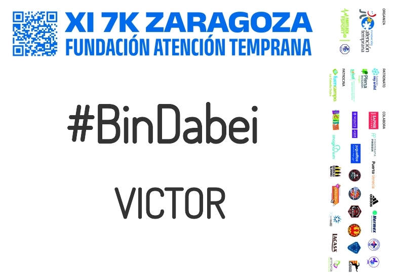#JoHiVaig - VICTOR (XI 7K FUNDACIÓN ATENCIÓN TEMPRANA)