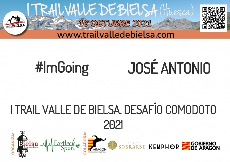 #YoVoy - JOSÉ ANTONIO (I TRAIL VALLE DE BIELSA. DESAFÍO COMODOTO 2021)