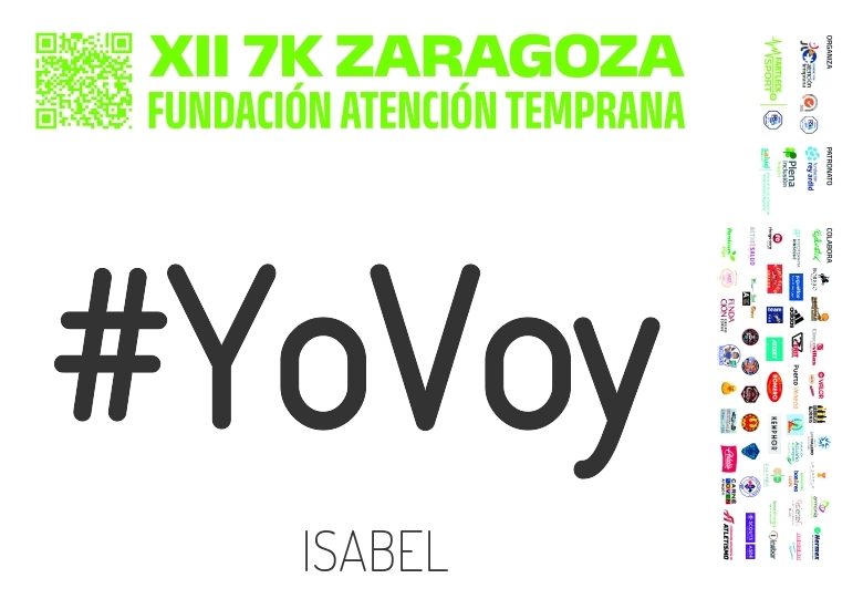 #YoVoy - ISABEL (7K FUNDACIÓN ATENCIÓN TEMPRANA 2025)
