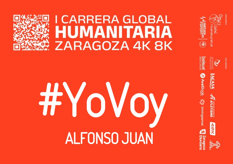 #YoVoy - ALFONSO JUAN (I CARRERA GLOBAL HUMANITARIA 4K 8K 2025)