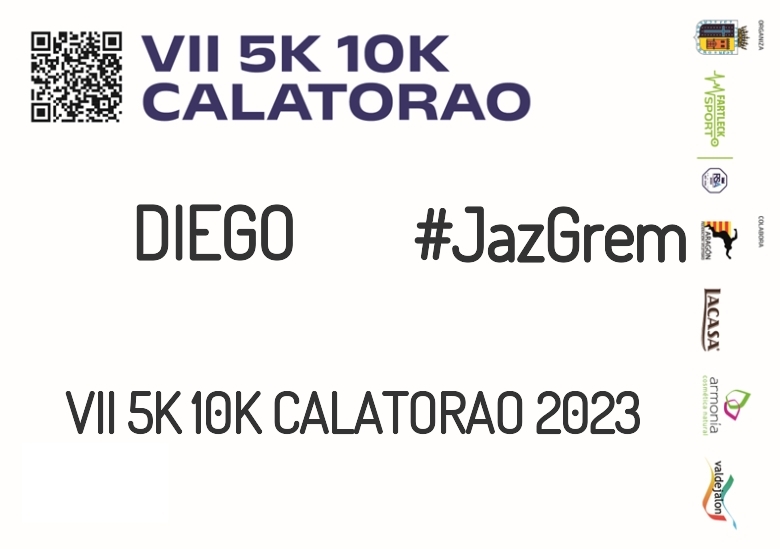 #YoVoy - DIEGO (VII 5K 10K CALATORAO 2023)