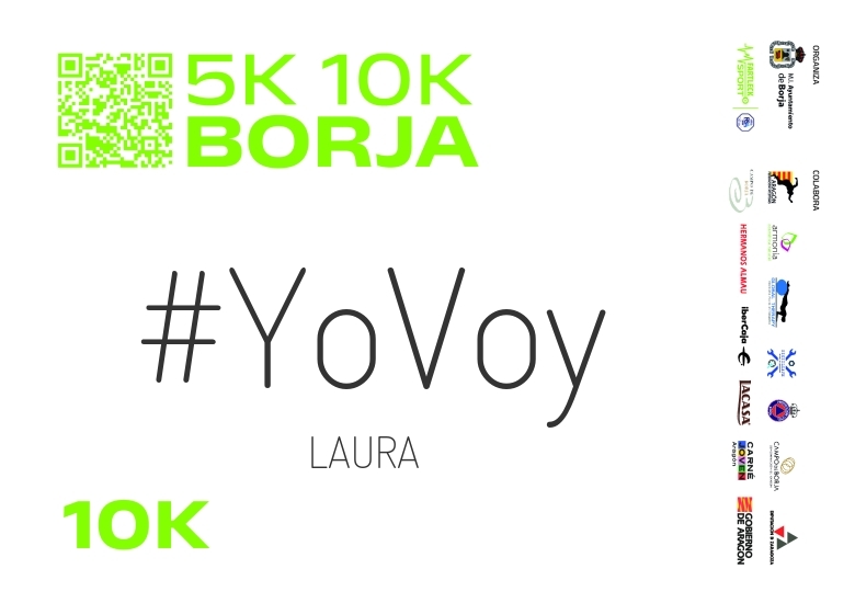 #EuVou - LAURA (I 5K 10K BORJA)