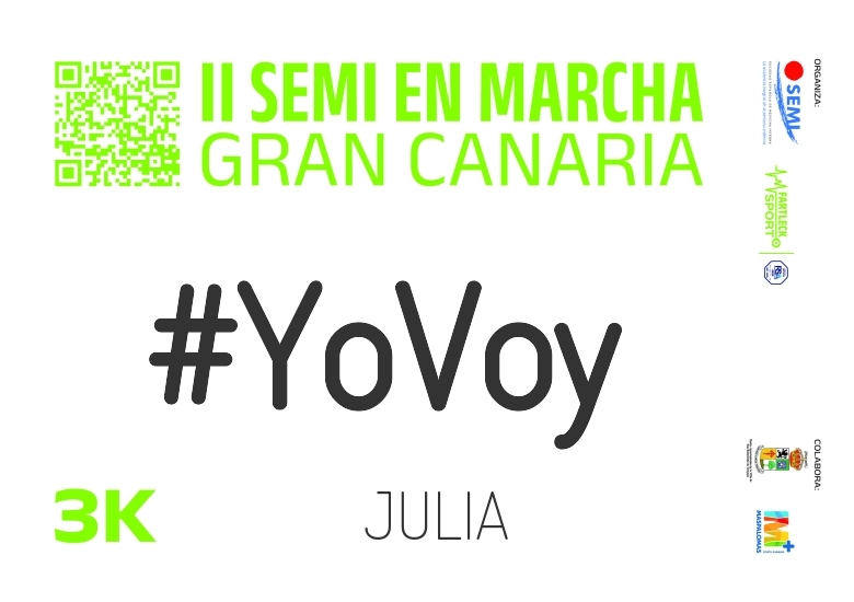#YoVoy - JULIA (SEMI EN MARCHA 2024)