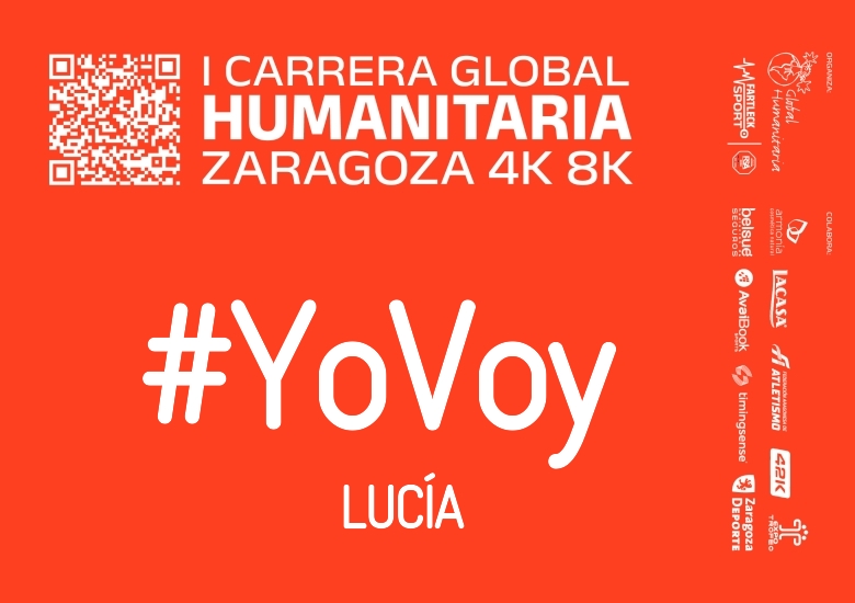 #YoVoy - LUCÍA (I CARRERA GLOBAL HUMANITARIA 4K 8K 2025)