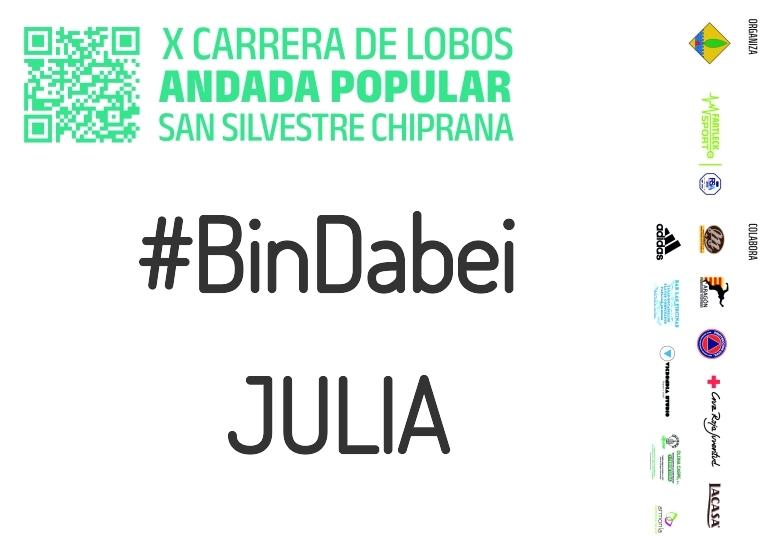#JazGrem - JULIA (X CARRERA LOBOS CHIPRANA 2023)
