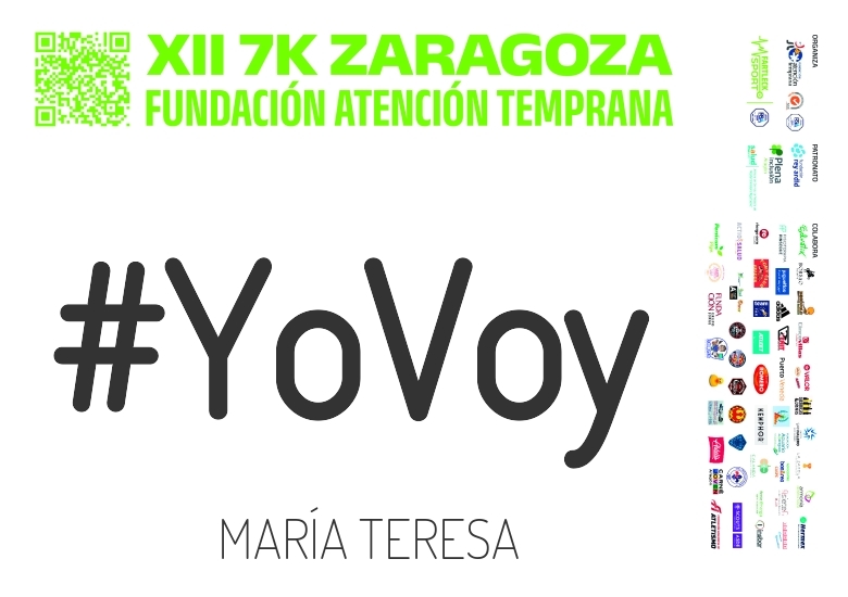#Ni banoa - MARÍA TERESA (7K FUNDACIÓN ATENCIÓN TEMPRANA 2025)