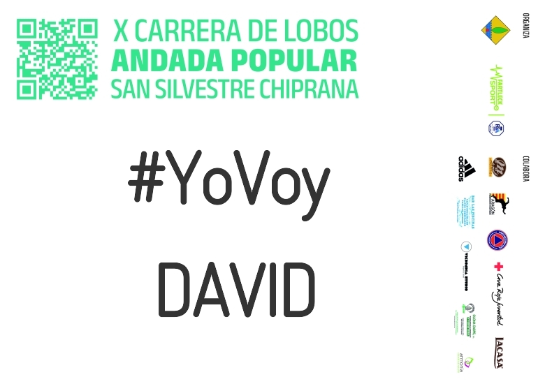 #YoVoy - DAVID (X CARRERA LOBOS CHIPRANA 2023)