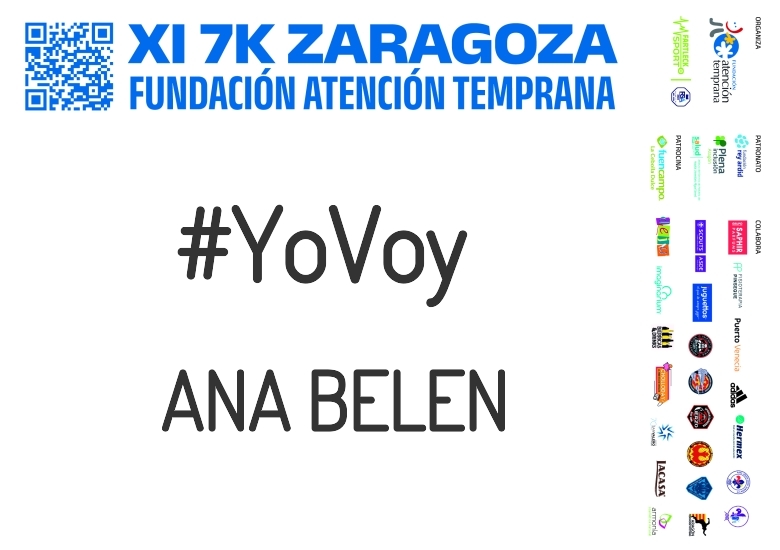 #YoVoy - ANA BELEN (XI 7K FUNDACIÓN ATENCIÓN TEMPRANA)