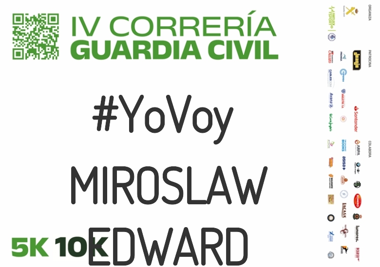 #Ni banoa - MIROSLAW EDWARD (IV CORRERÍA GUARDIA CIVIL ZARAGOZA 2023)