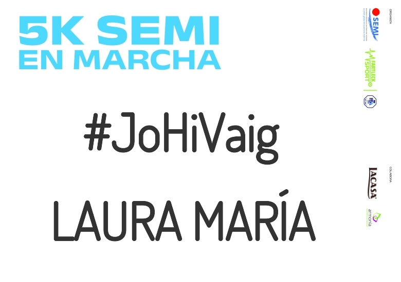 #YoVoy - LAURA MARÍA (5K SEMI EN MARCHA 2023)