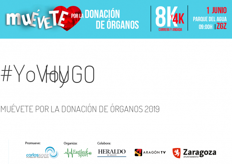 #YoVoy - HUGO (MUÉVETE POR LA DONACIÓN DE ÓRGANOS 2019)