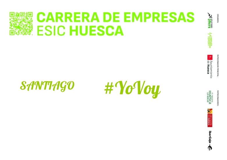 #YoVoy - SANTIAGO (I CARRERA EMPRESAS ESIC HUESCA 2024)