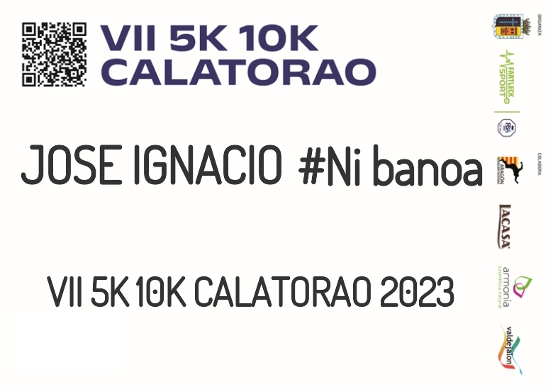 #YoVoy - JOSE IGNACIO (VII 5K 10K CALATORAO 2023)
