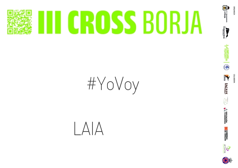 #YoVoy - LAIA (III CROSS DE BORJA 2024)