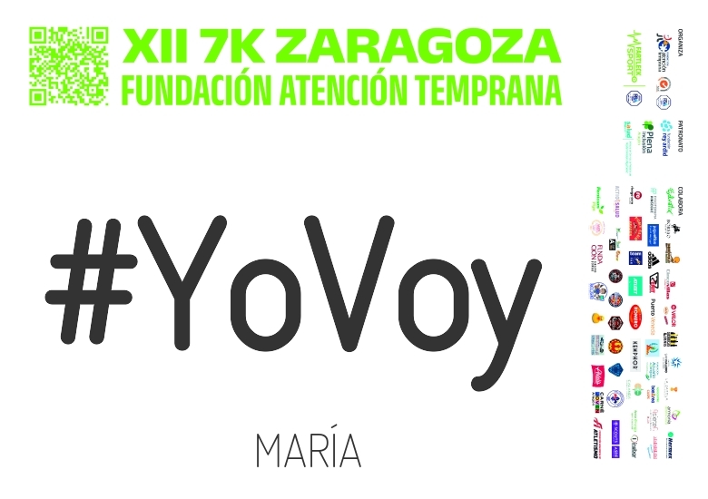 #YoVoy - MARÍA (7K FUNDACIÓN ATENCIÓN TEMPRANA 2025)
