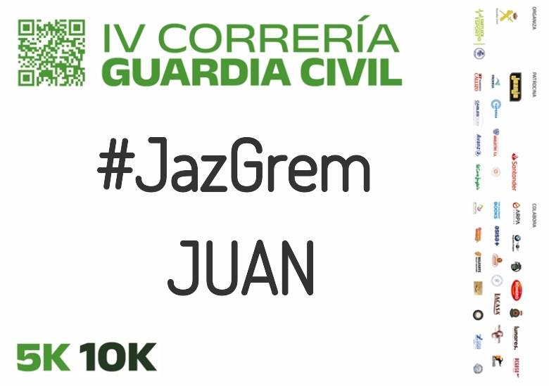 #Ni banoa - JUAN (IV CORRERÍA GUARDIA CIVIL ZARAGOZA 2023)
