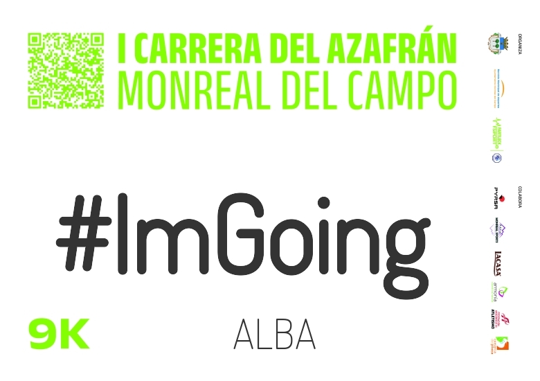 #YoVoy - ALBA (CARRERA DEL AZAFRAN MONREAL DEL CAMPO 2024)
