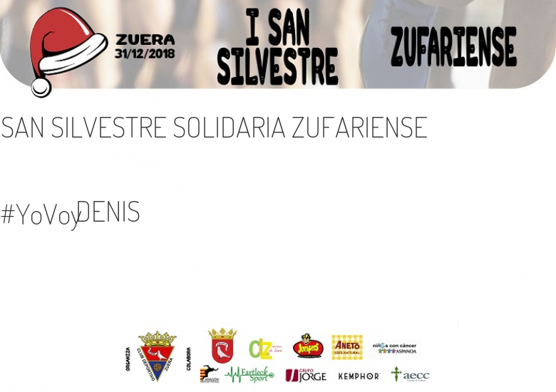 #JeVais - DENIS (SAN SILVESTRE SOLIDARIA ZUFARIENSE)