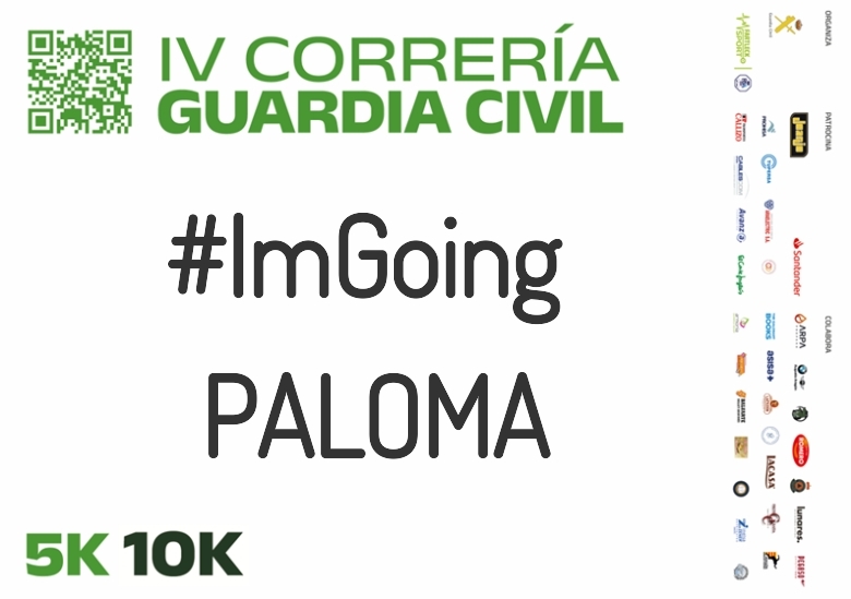 #YoVoy - PALOMA (IV CORRERÍA GUARDIA CIVIL ZARAGOZA 2023)