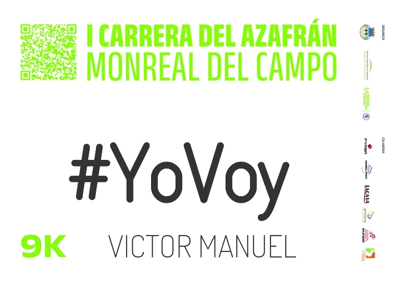 #YoVoy - VICTOR MANUEL (CARRERA DEL AZAFRAN MONREAL DEL CAMPO 2024)