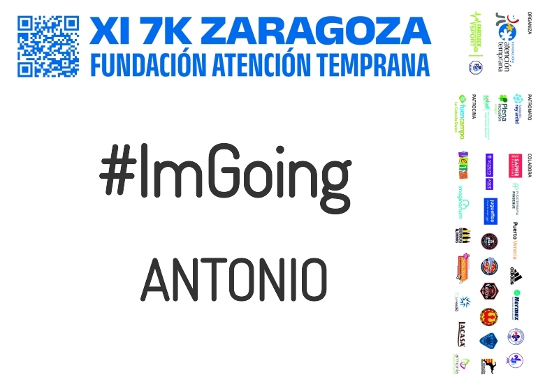 #ImGoing - ANTONIO (XI 7K FUNDACIÓN ATENCIÓN TEMPRANA)