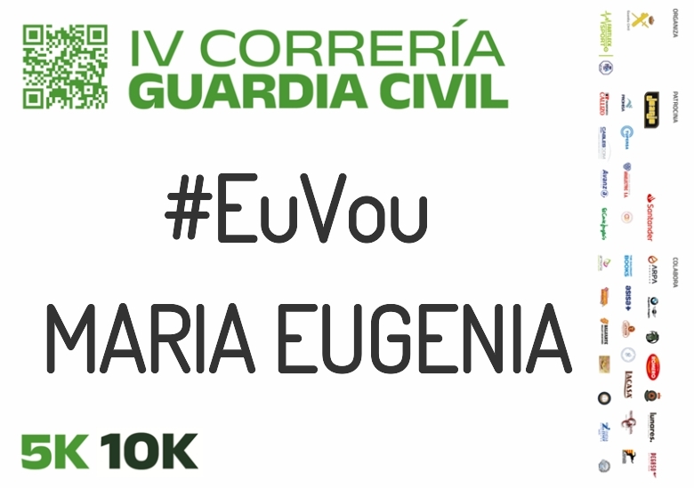 #YoVoy - MARIA EUGENIA (IV CORRERÍA GUARDIA CIVIL ZARAGOZA 2023)