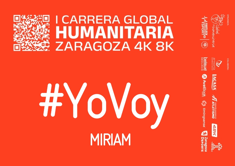 #YoVoy - MIRIAM (I CARRERA GLOBAL HUMANITARIA 4K 8K 2025)