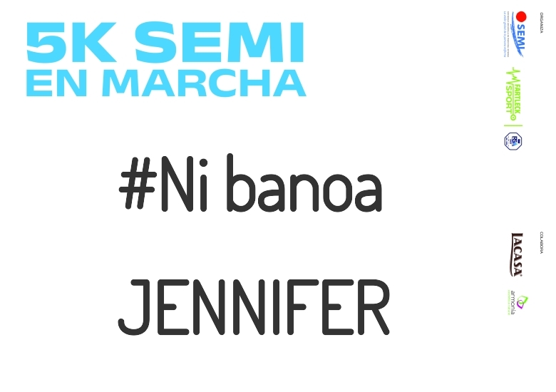#JazGrem - JENNIFER (5K SEMI EN MARCHA 2023)