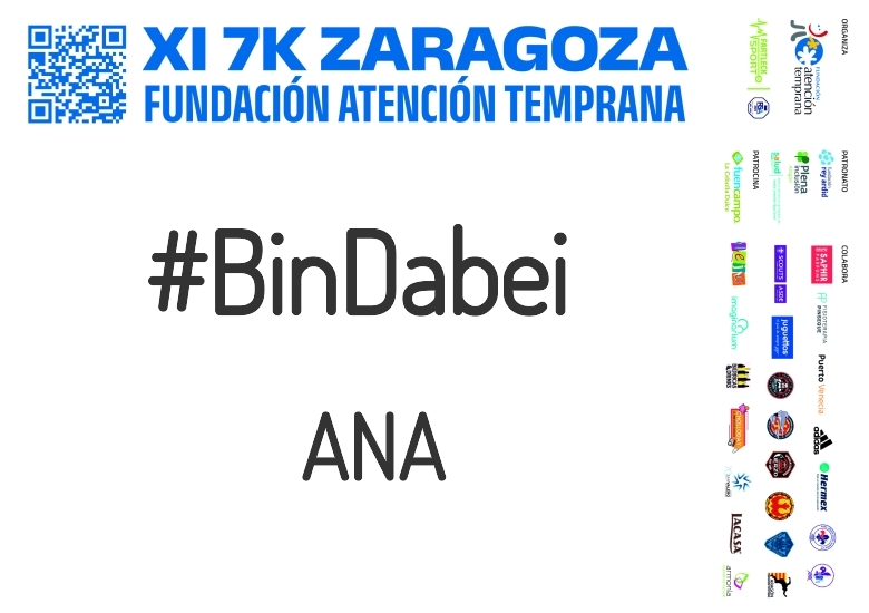 #ImGoing - ANA (XI 7K FUNDACIÓN ATENCIÓN TEMPRANA)