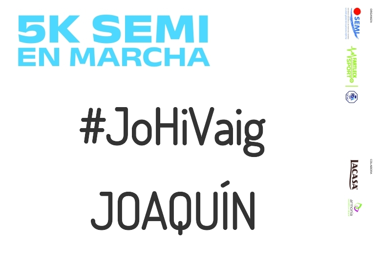 #Ni banoa - JOAQUÍN (5K SEMI EN MARCHA 2023)