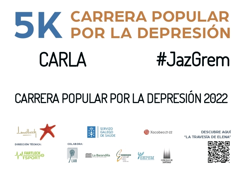 #JoHiVaig - CARLA (CARRERA POPULAR POR LA DEPRESIÓN 2022)