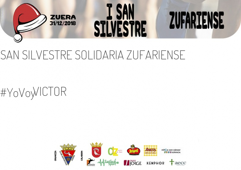 #YoVoy - VICTOR (SAN SILVESTRE SOLIDARIA ZUFARIENSE)