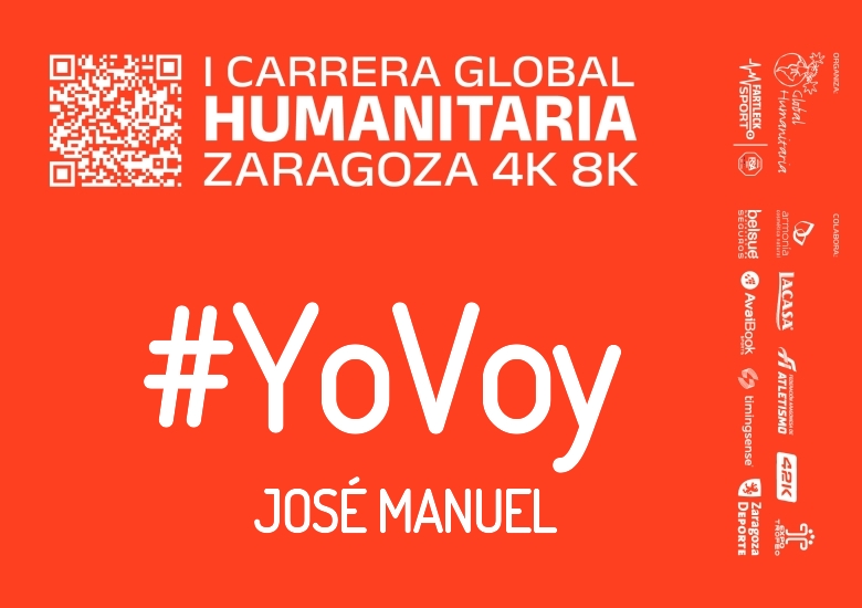 #YoVoy - JOSÉ MANUEL (I CARRERA GLOBAL HUMANITARIA 4K 8K 2025)