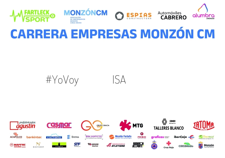 #YoVoy - ISA (I CARRERA EMPRESAS MONZÓN CM 2024)