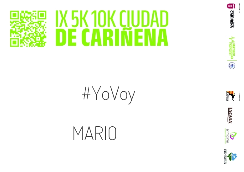 #BinDabei - MARIO (IX 5K 10K CIUDAD DE CARIÑENA 2024)