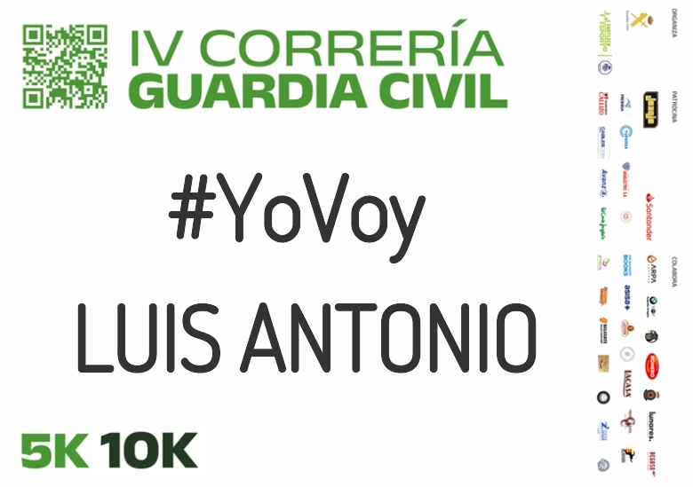 #Ni banoa - LUIS ANTONIO (IV CORRERÍA GUARDIA CIVIL ZARAGOZA 2023)