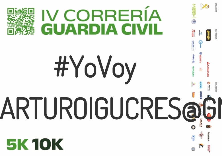 #EuVou - ARTUROIGUCRES@GMAIL.COM (IV CORRERÍA GUARDIA CIVIL ZARAGOZA 2023)