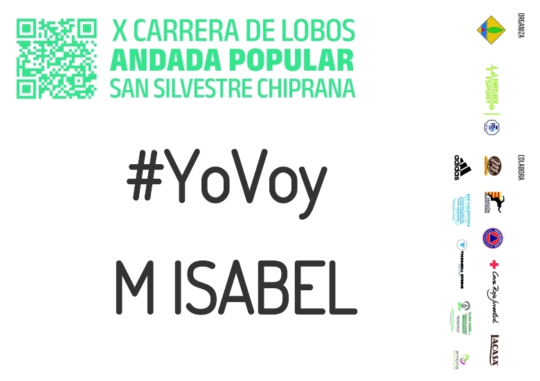 #JoHiVaig - M ISABEL (X CARRERA LOBOS CHIPRANA 2023)