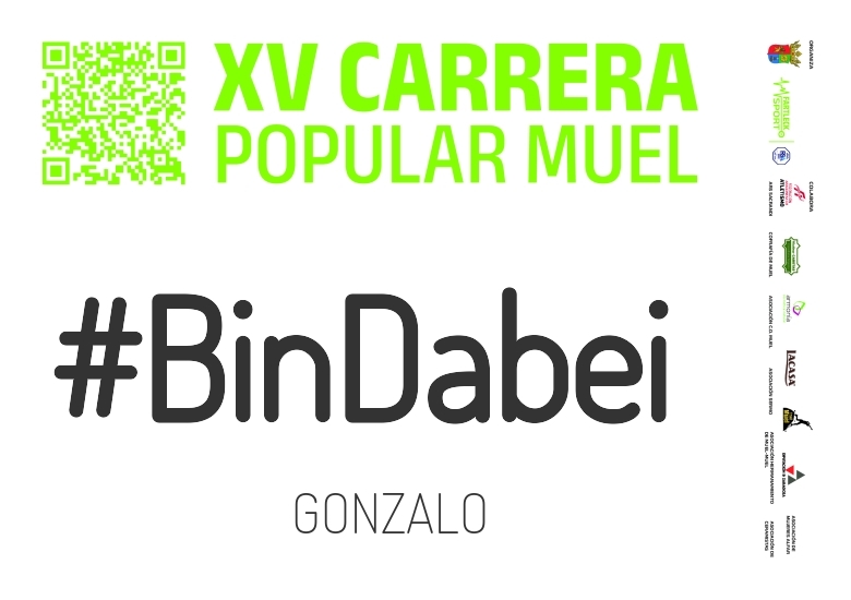 #YoVoy - GONZALO (XV CARRERA POPULAR MUEL 2025)