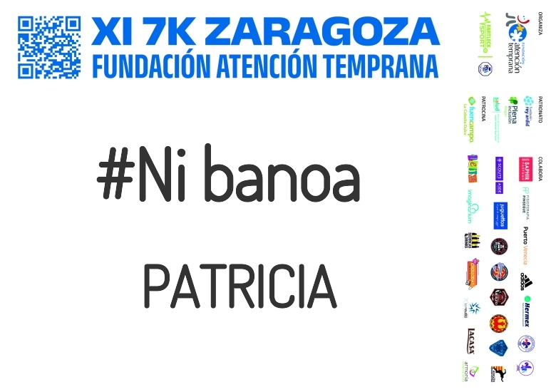 #YoVoy - PATRICIA (XI 7K FUNDACIÓN ATENCIÓN TEMPRANA)