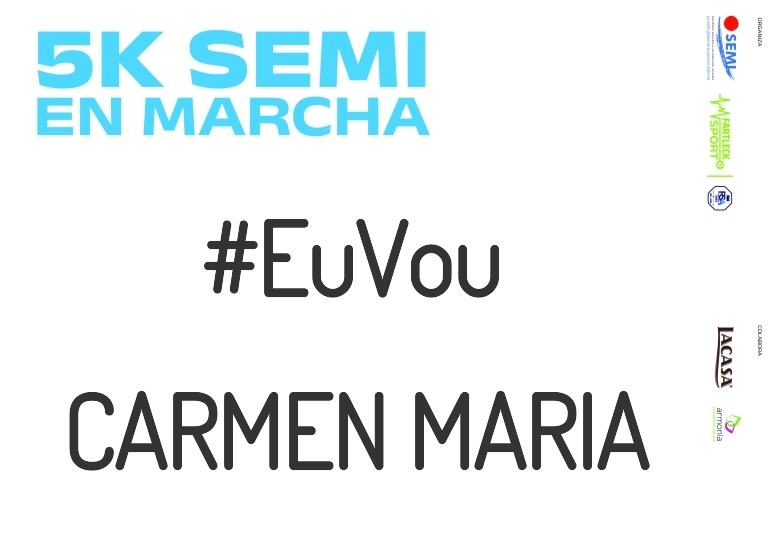 #JazGrem - CARMEN MARIA (5K SEMI EN MARCHA 2023)