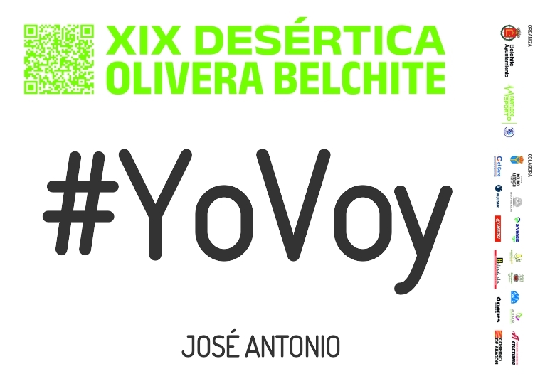 #YoVoy - JOSÉ ANTONIO (XIX DESÉRTICA OLIVERA BELCHITE 2025)