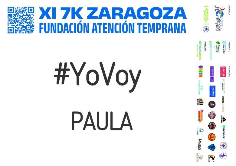 #YoVoy - PAULA (XI 7K FUNDACIÓN ATENCIÓN TEMPRANA)