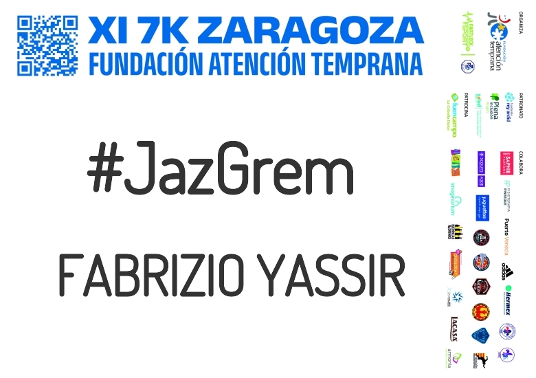 #YoVoy - FABRIZIO YASSIR (XI 7K FUNDACIÓN ATENCIÓN TEMPRANA)