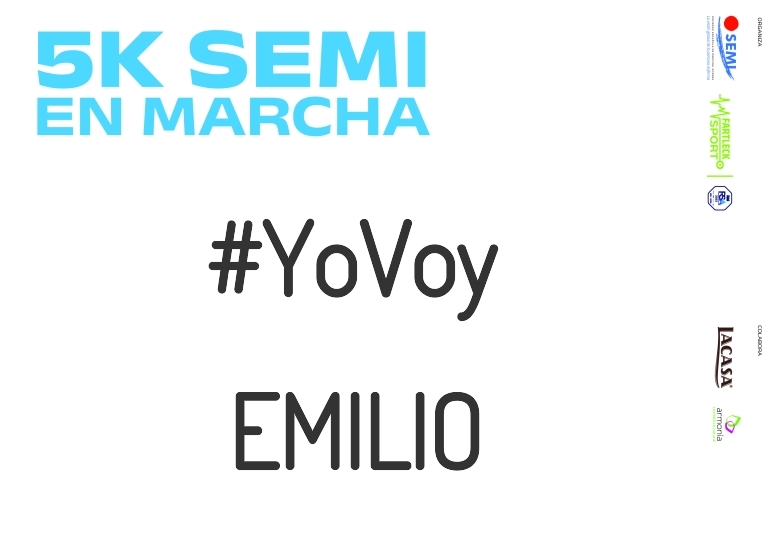 #JoHiVaig - EMILIO (5K SEMI EN MARCHA 2023)