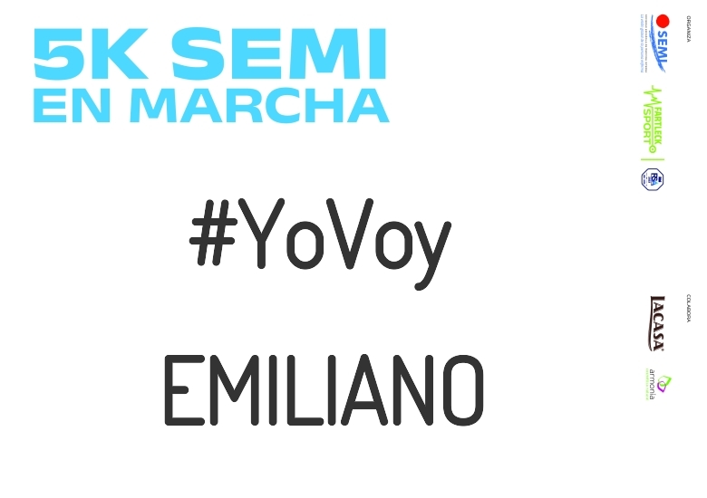 #ImGoing - EMILIANO (5K SEMI EN MARCHA 2023)